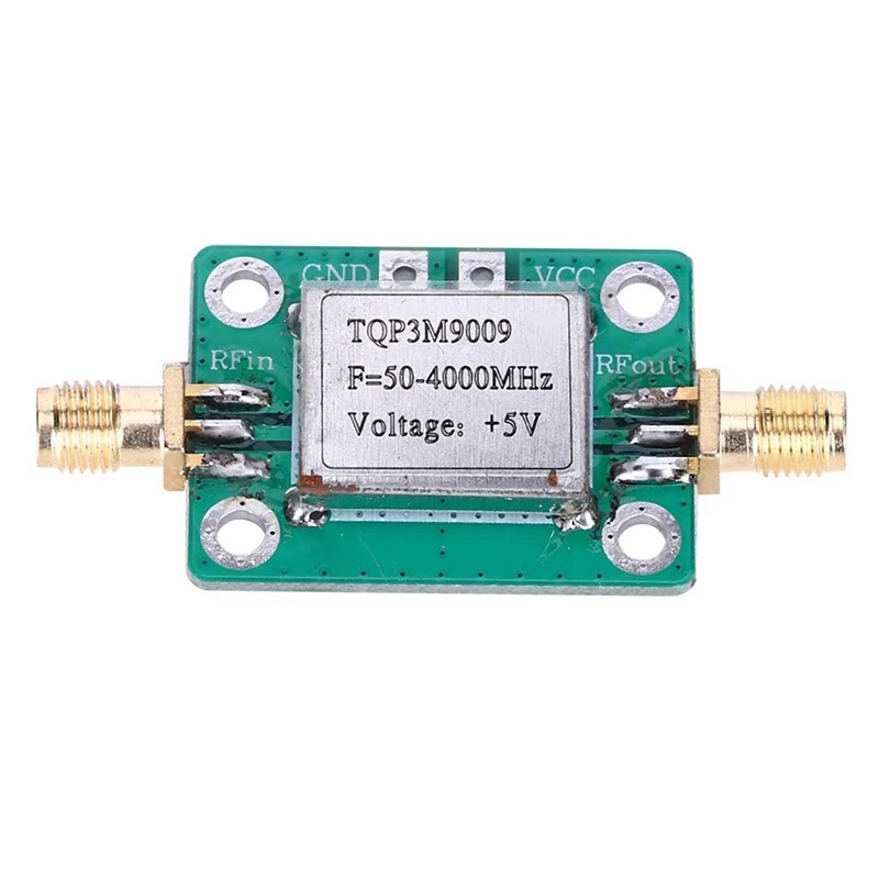 

Усилитель сигнала TQP3M9009 LNA 50-4000 МГц, усилитель с усилением 21,8 дБ, приемник сигнала с низким уровнем шума, модуль беспроводной связи