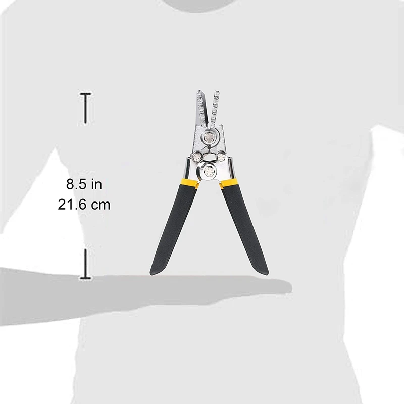 

Hot Sheet Metal Hand Seamer, 3 Inch Straight Jaw Manual Metal Bender Tool