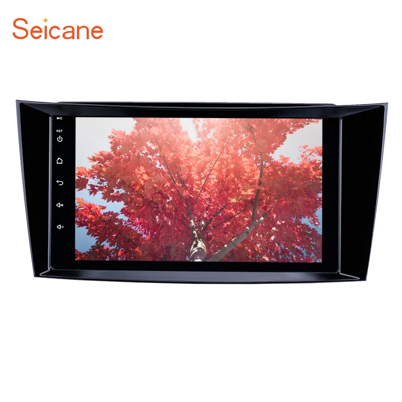 Seicane GPS HD Android8.1 автомобильный стерео плеер Navi для Mercedes Benz E Class W211/CLS W219/CLK W209/G W463 2001