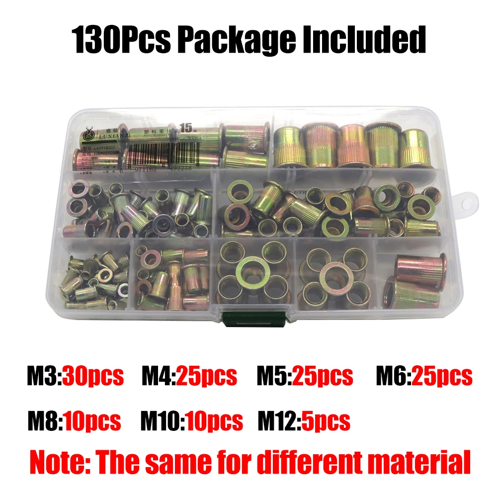 HIFESON 619Gun гайка-инструмент заклепка-гайка вставка резьбовые оправки ручной Клепальщик гайка пистолет для клепки Rivnut инструмент M3-M12 гайки набор инструментов