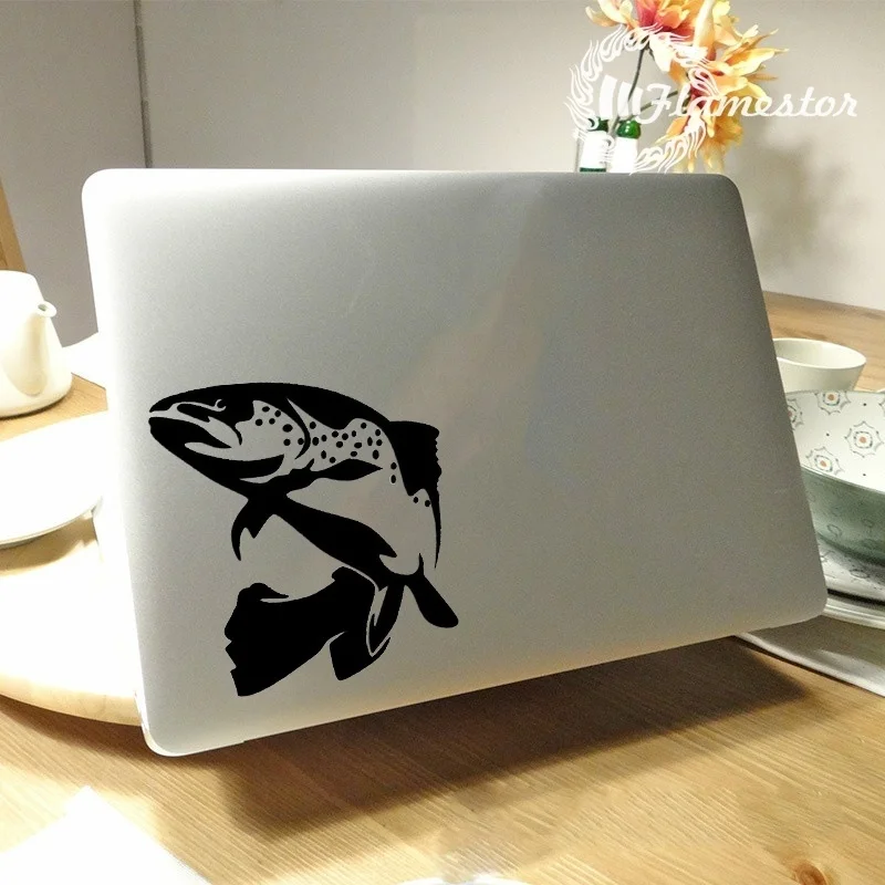 Бас рыбы мультфильм животных высокого качества виниловые наклейки в виде