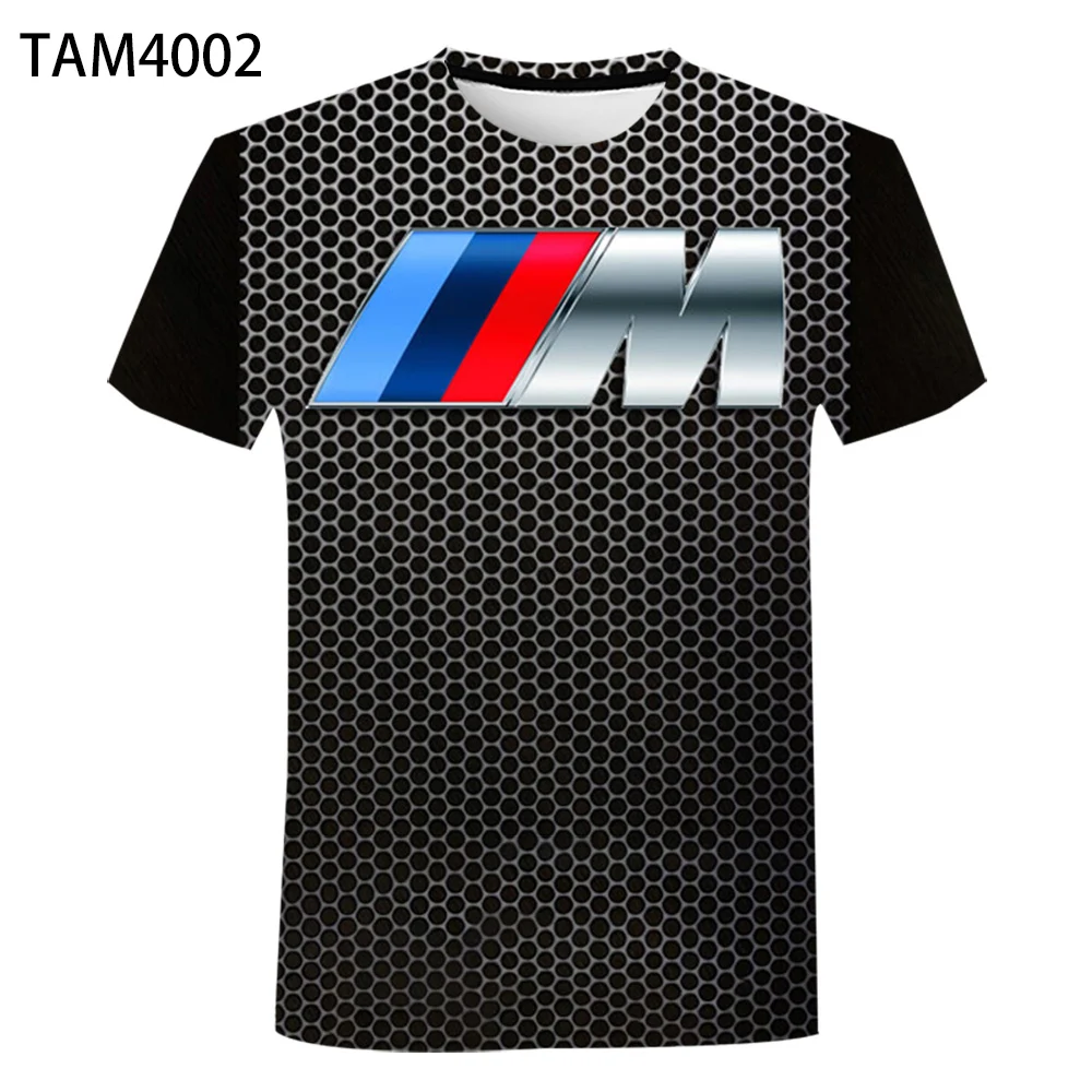 Летняя мужская и женская детская модная повседневная футболка с 3D-принтом Suzuki