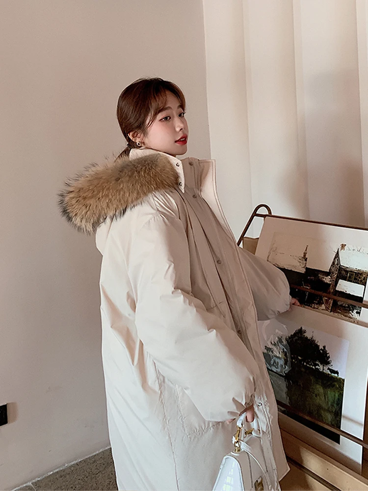 

Winter padded clothes women loose new cotton coat mid-length winter coat winter clothes women