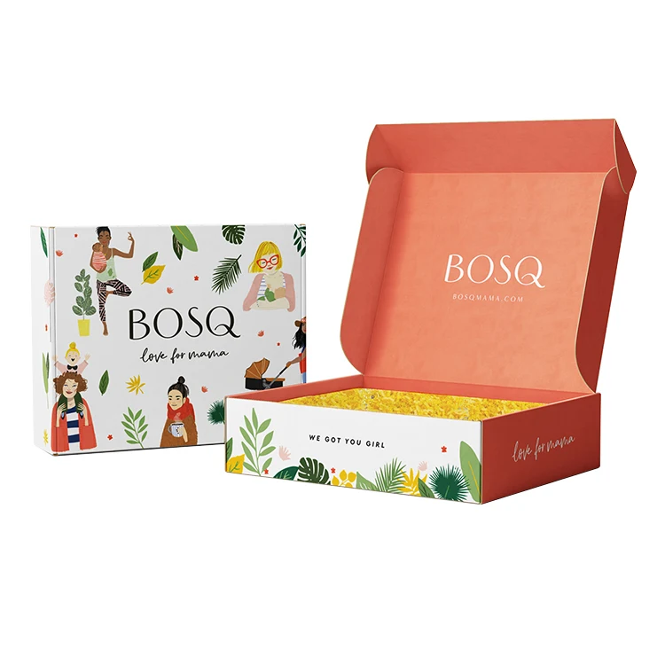 Коробка из гофрированной бумаги производитель отправляет почтовые ящики с