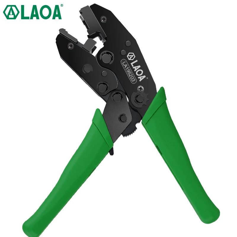 LAOA 8P 8C Cable Crimpers CAT7 Crystal Connector Crimping Pliers Professional Clamp Network Tools Made in Taiwan,China