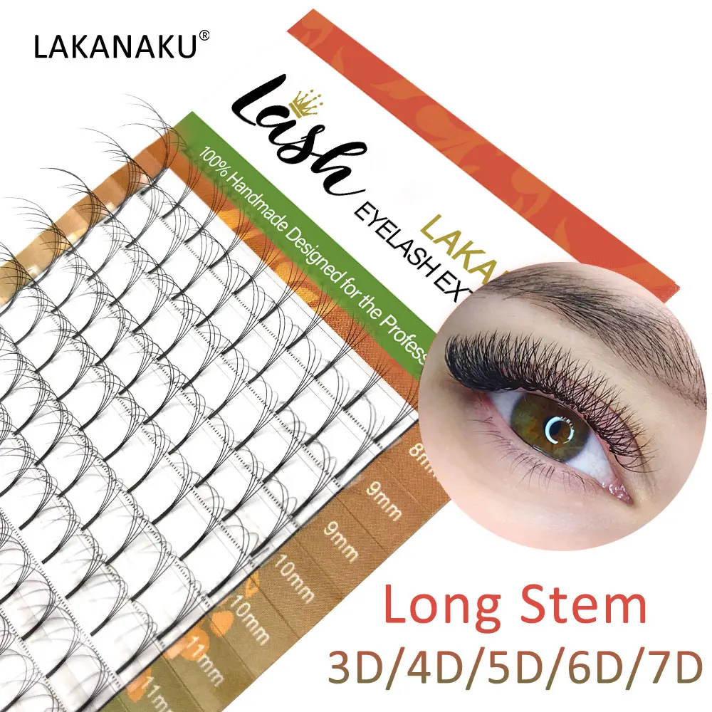 Накладные ресницы LAKANAKU 16 линий профессиональные объемные 3d-ресницы для