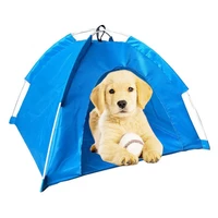 50 hot sales indoor outdoor house breathable washable pet puppy kennel dog cat bed folding tent