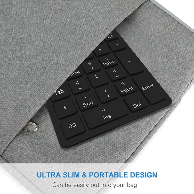 27 клавиш Bluetooth беспроводная цифровая клавиатура мини цифра с большим количеством