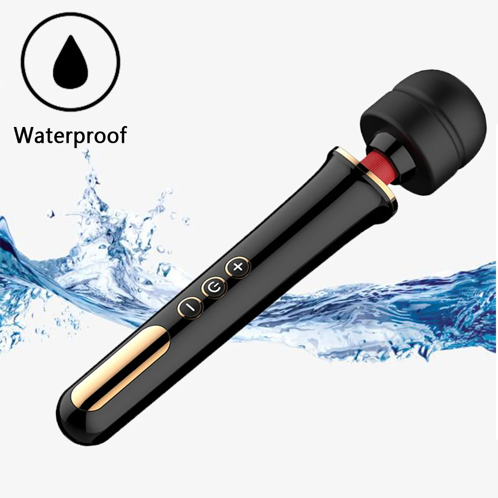 Мощный вибратор с большой головой волшебная палочка секс-игрушки для женщин