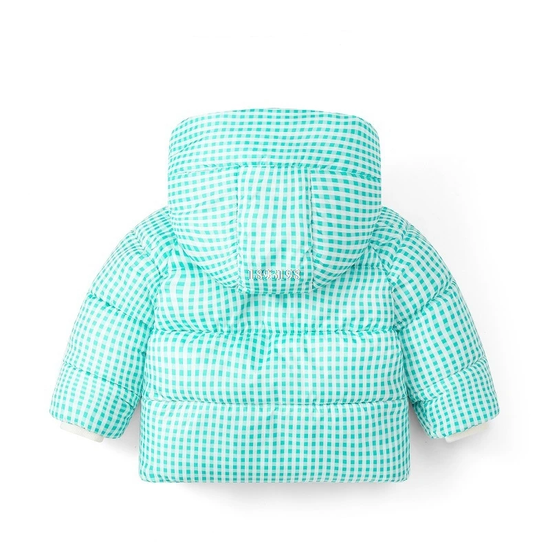 Дешёвая Детская куртка на хлопковом наполнителе с капюшоном |