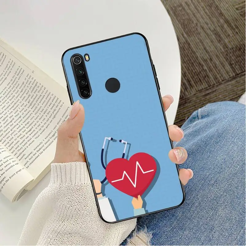 

YNDFCNB Nurse Medical Medicine Health Heart Phone Cover For Redmi note 8Pro 8T 6Pro 6A 9 Redmi 8 7 7A note 5 5A note 7 case