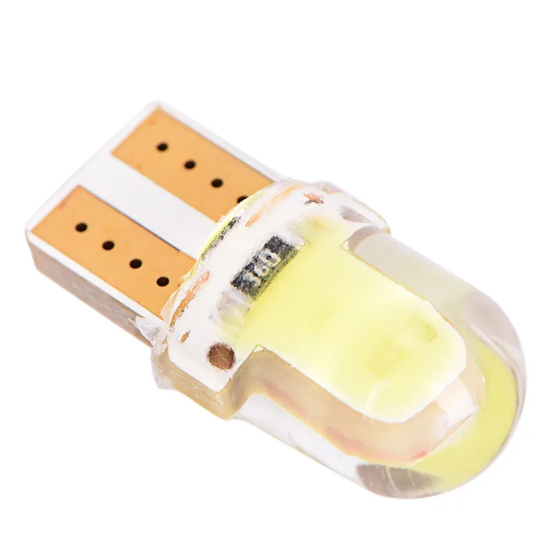 

10pcs LED W5W T10 194 168 W5W COB 8SMD CANBUS Silica Bright White License Light Bulbs Auto Wedge Clearance Lamp Led Parking Bulb