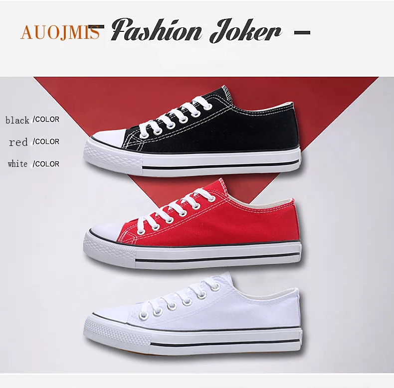AUOJMIS 2019 summer sneakers cloth casual shoes couple models wild low canvas men's breathable lightweight wear-resistant | Обувь