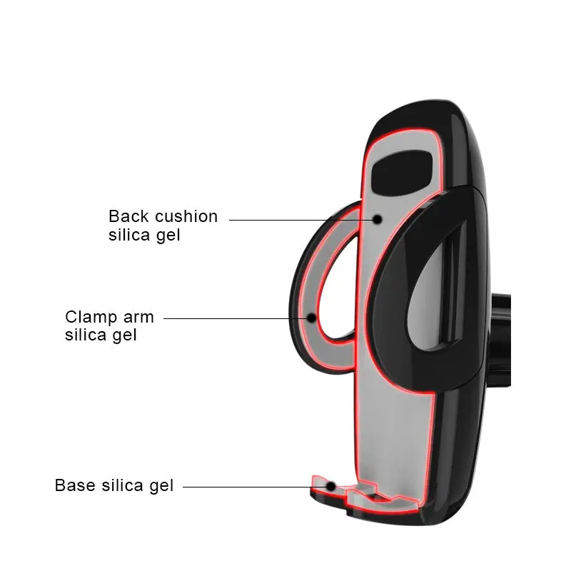 

Auto parts car phone holder smart accessories mount flexible long arm cell cup for 4-6 inch mobile s