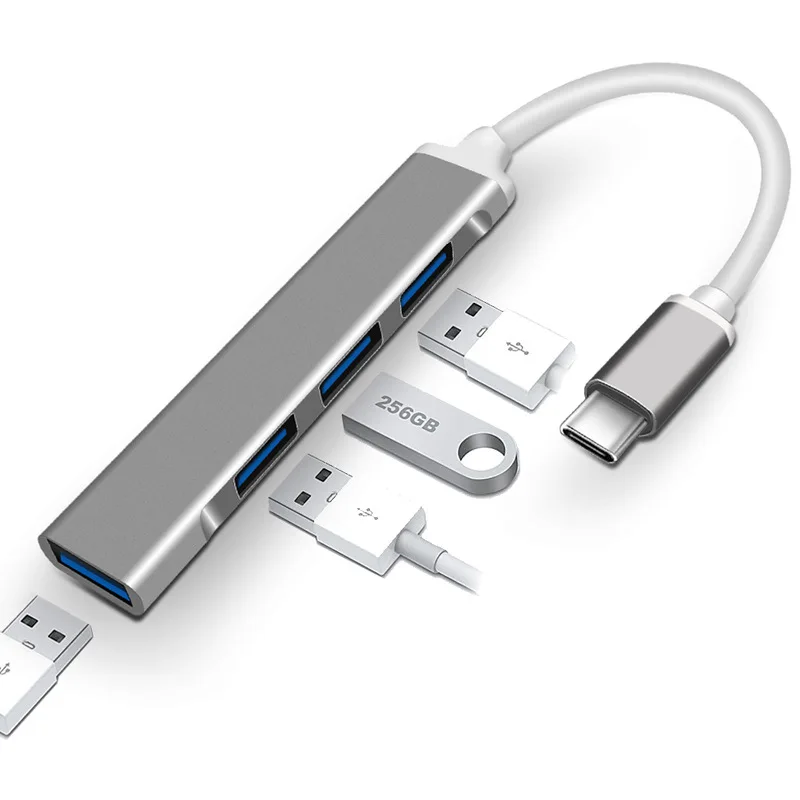 

USB C HUB 3.0 3.1 Type C to Multi Splitter Thunderbolt 3 USB-C Dock Adapter OTG For Xiaomi Lenovo Macbook Pro Air PC Computer