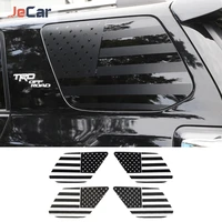 pvc rear window sticker decoration trim cover for toyota 4runner 2010 up car exterior accessories