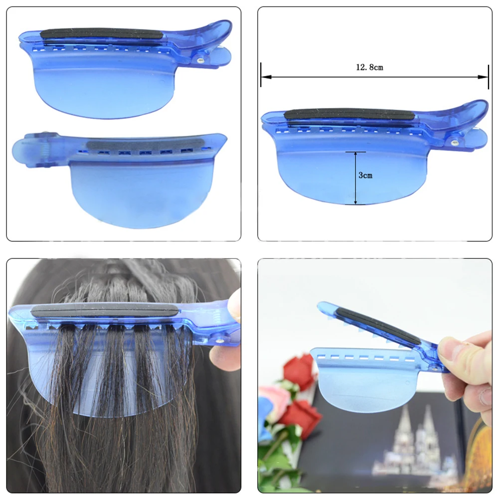 2 шт. защитная пластина зажим для волос дома режущие инструменты краска завивки