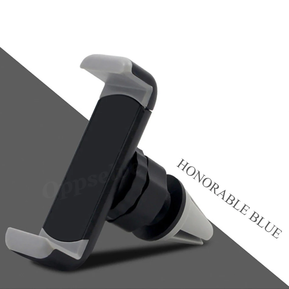 Car Phone Holder For Phone In Car 360 Air Vent Mount Clip Stand Cellphone Suppport Holders for iPhone 11 X Samsung Mobile Holder - Цвет: Grey