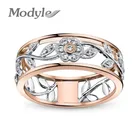 Женское кольцо из нержавеющей стали, цвета розового золота