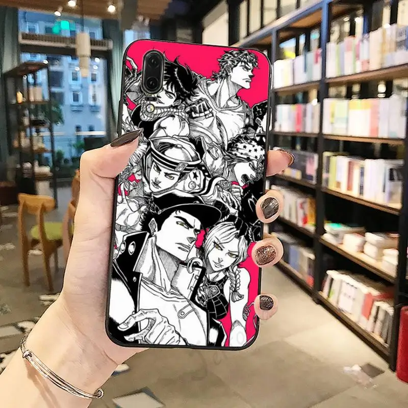 

JoJo's Bizarre Adventure anime manga luxury shell Phone Case cover For Huawei honor Mate P 10 20 30 40 Pro 10i 9 10 20 8 x Lite