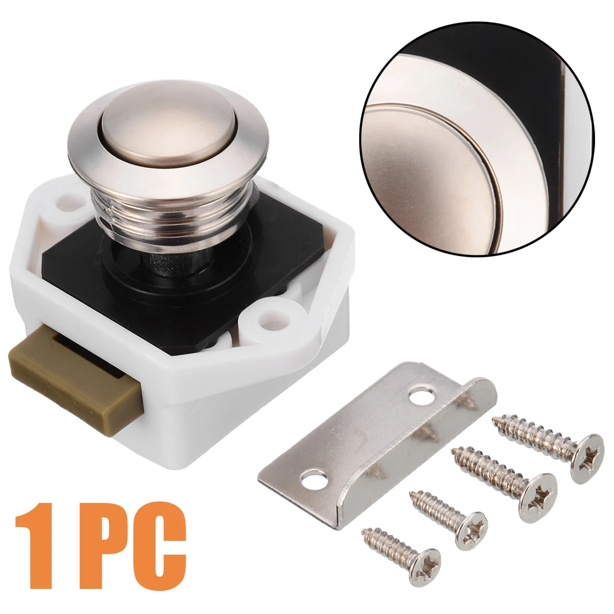 Дверная ручка блокировка кнопка ящика дверная для шкафа дома на колесах