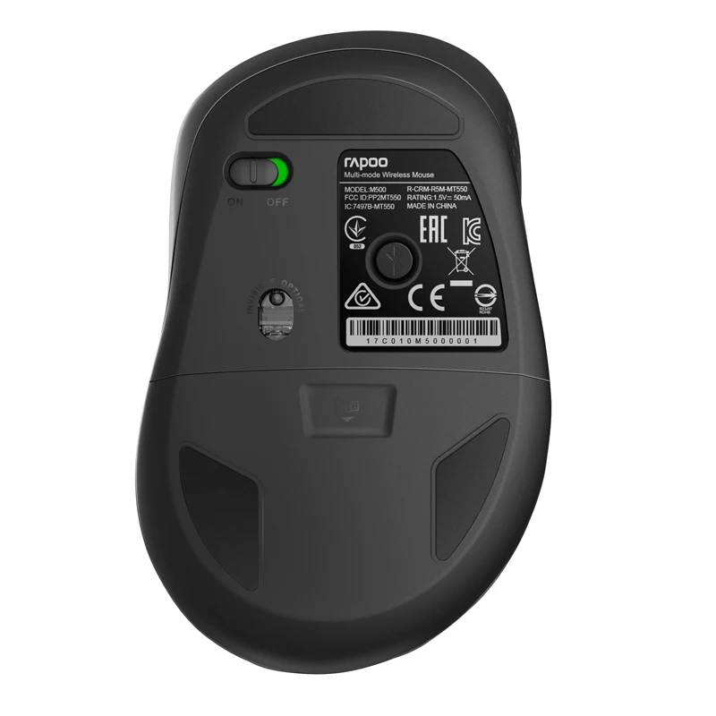 Мышь беспроводная Rapoo M500G 1600DPI Bluetooth 3 0/4 0 RF 2 4 ГГц |