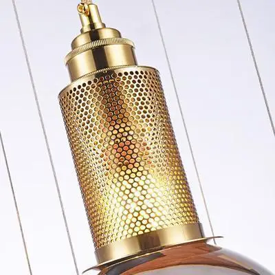 Люстра Светодиодная алюминиевая в скандинавском стиле современная лампа с