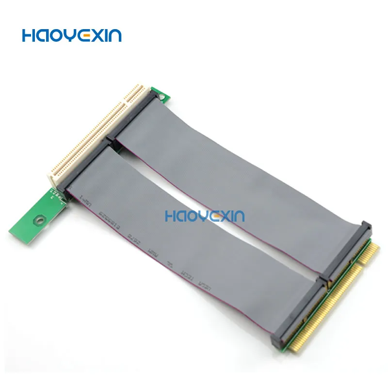 HYX 32 бит PCI Райзер расширения карты с гибким кабелем 15 см для 1U/ 2U графической |