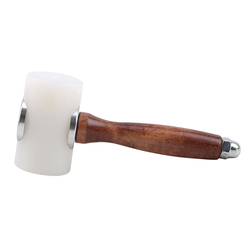 

Leather Carving Craft Hammer Tool Kit Cowhide Punch Cutting Sewing DIY Tools332g Hammer Leather Punch Tools