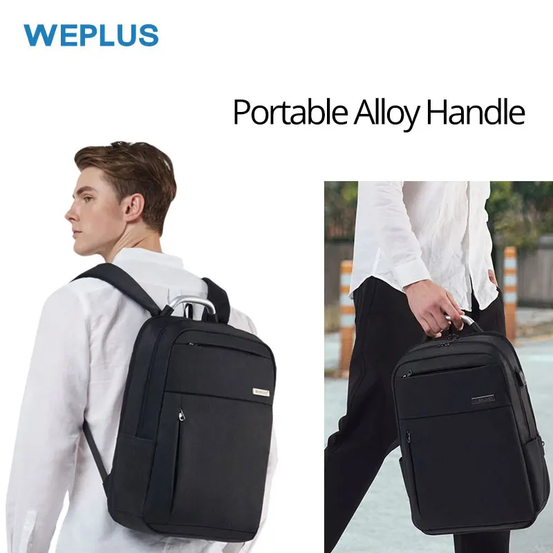 Рюкзак для ноутбука 15 6 дюйма с USB портом зарядки и защитой от кражи|Мужские