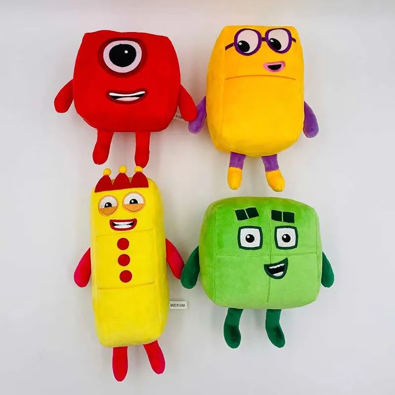 Плюшевая кукла образовательные игрушки с цифрами детские подарок для детей