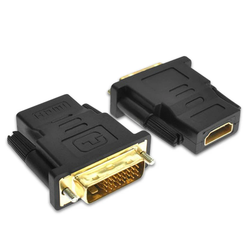 Переходник с HDMI Мама на DVI D 24 + 1 Pin папа преобразователь кабелем для ПК HD TV PS3