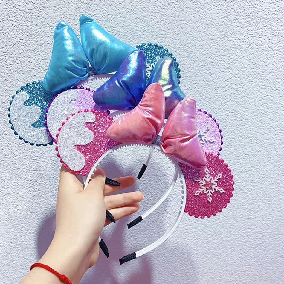 

Повязка на голову с ушками Микки-русалки для косплея