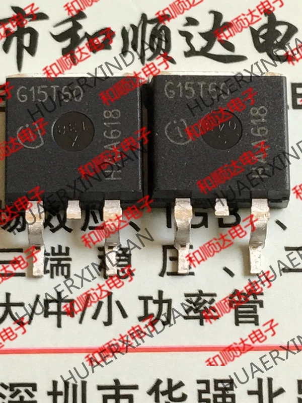 Новый и оригинальный G15T60 SGB15T60B-263 с изолированным затвором (IGBT) 600V 15A в наличии |