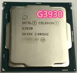 Процессор Intel G3930 g3930 2 9 ГГц 51 Вт ядра потока 1151 дюйма 14 нм HD610 DDR4 процессор для