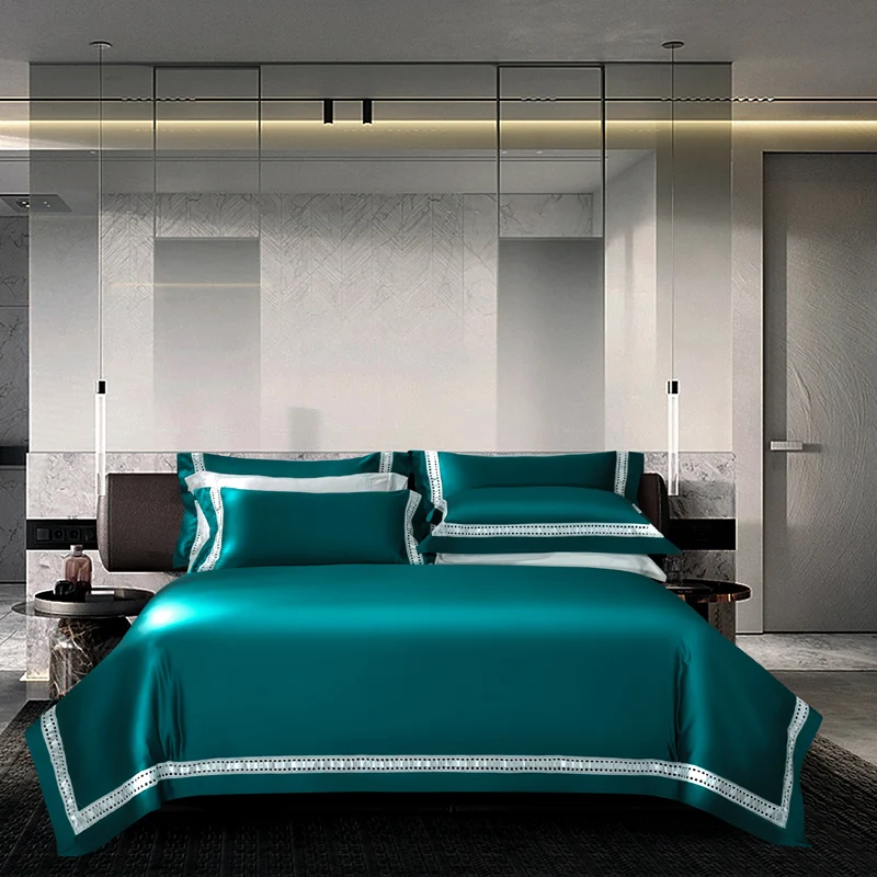 Постельное белье из египетского хлопка с отверстиями Комплект постельного белья