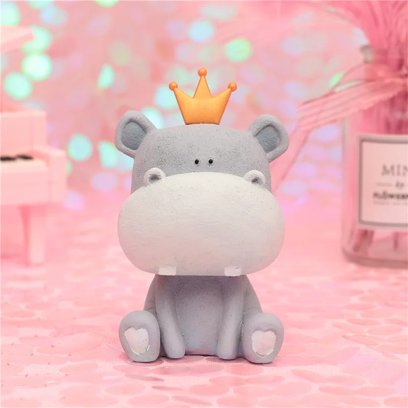 Одежда с принтом животными денежный ящик Северная Европа фигурка медведя