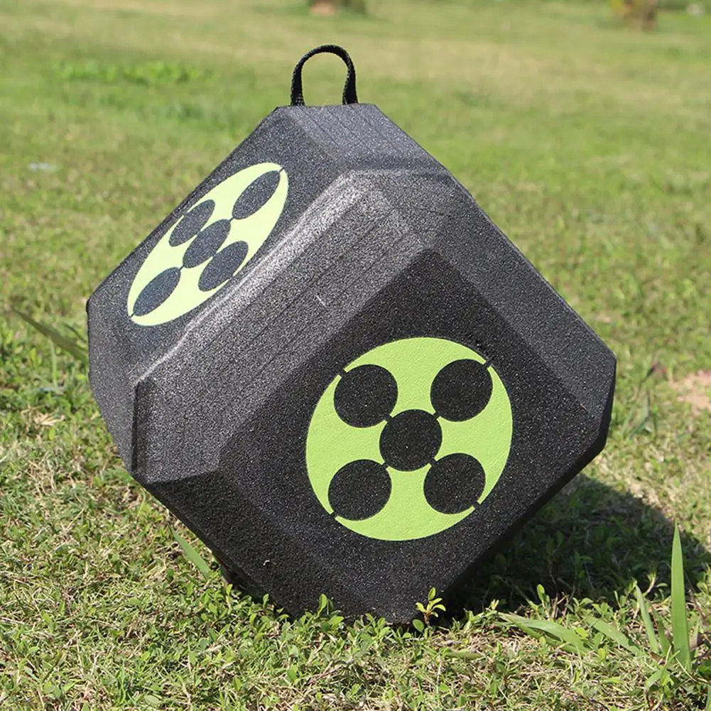6-sided 3D Arrow Archery Target Cube Foam Large Dice With Polyfusion Technology Practise | Спорт и развлечения