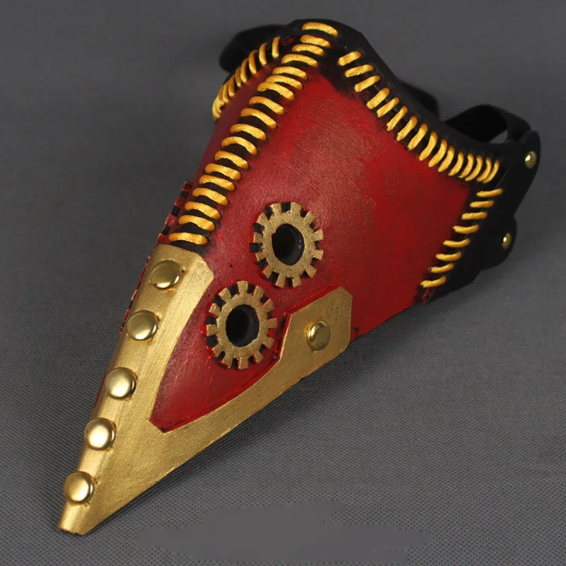 Coshome Boku no My Hero Academia Overhaul Kai Chisaki Cosplay Mask Brown Wigs Latex Beak Shape Halloween Cos Props | Тематическая