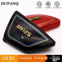 1pair original high quality right left frame battery side tank fairing covers panels for suzuki gn 125 gn125 gn125f parts