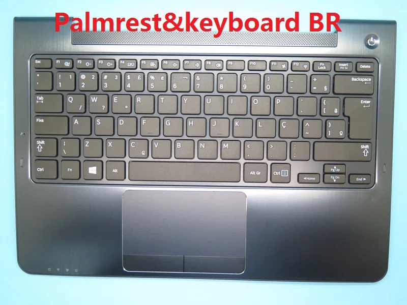 Ноутбук с подставкой и клавиатурой для Samsung NP530U3B 530U3B корейский KR Бразилия BR