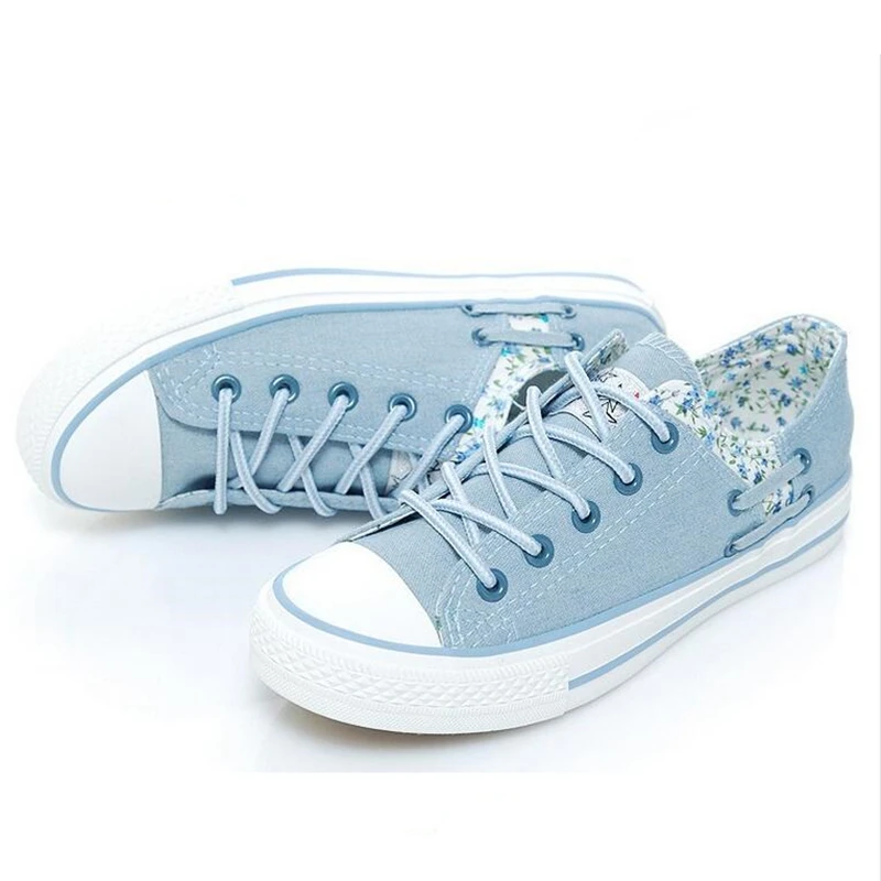 Женские дизайнерские модные дешевые синие джинсовые туфли с цветочным