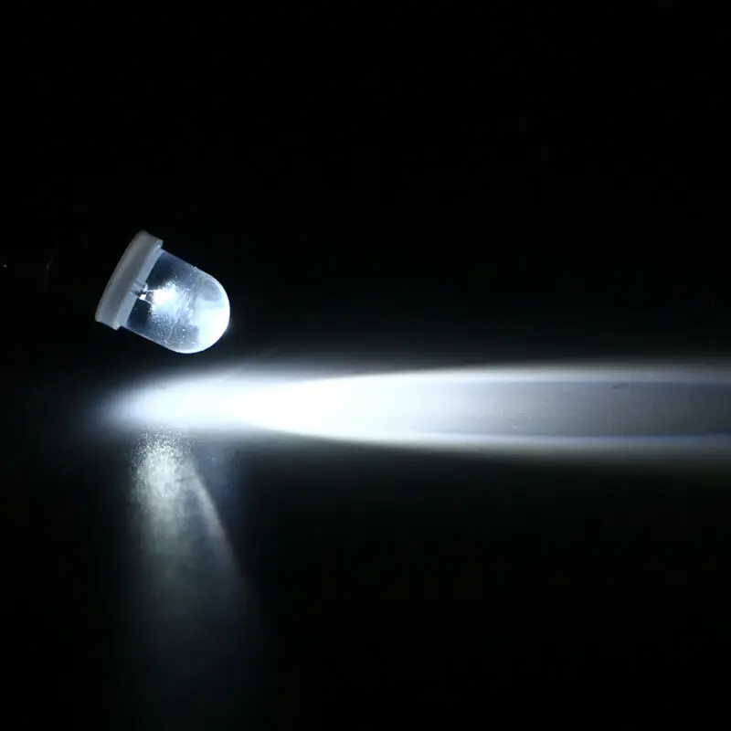 100x6V 6 3 V DC белый светильник 11 T4W BA9S H6W 1895 1SMD Светодиодная лампа для пинбола|Система