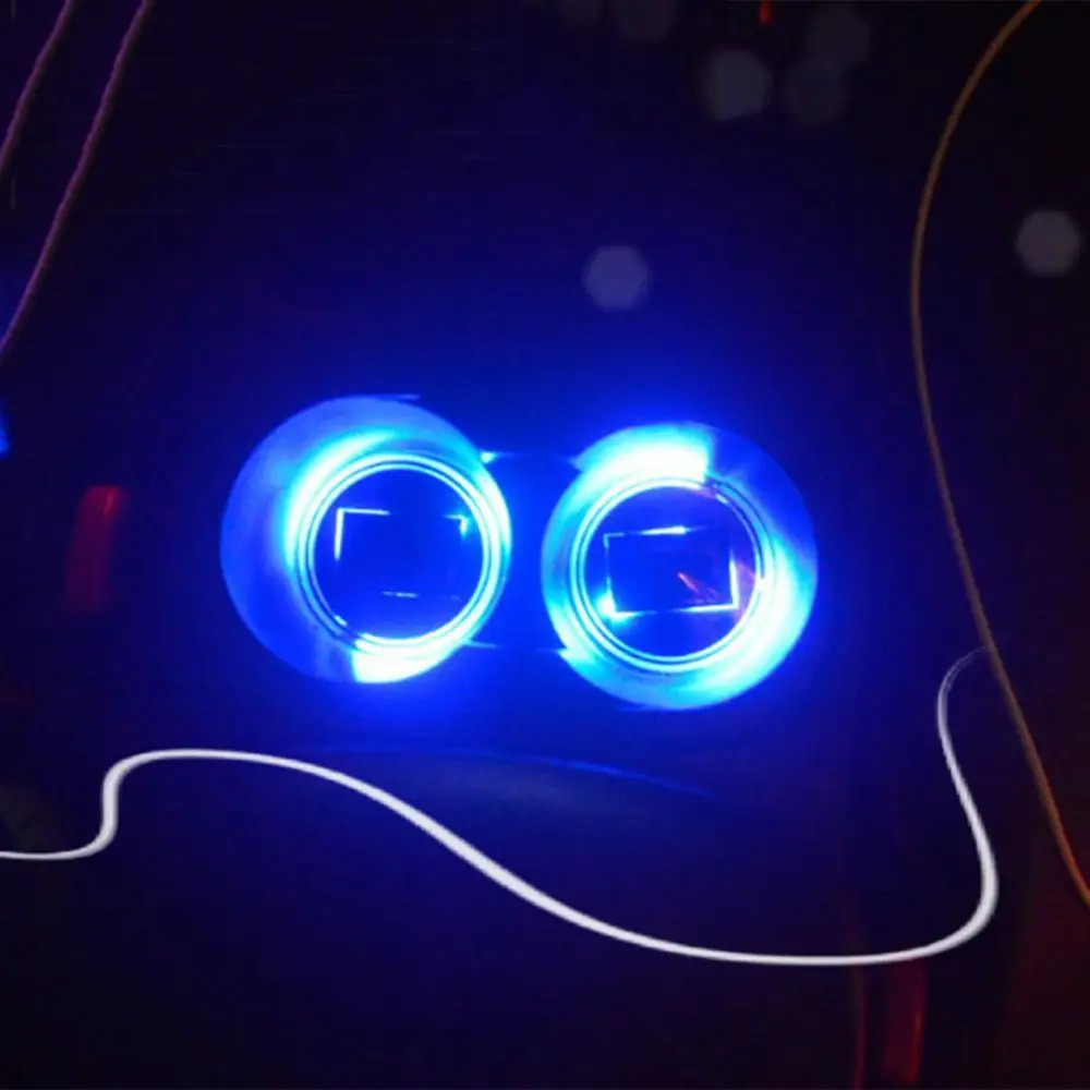 

2 шт., автомобильный нескользящий подстаканник на солнечной батарее