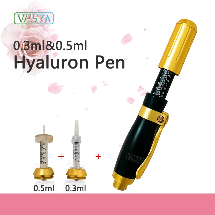 Vesta 2 в 1 ручка для инъекций гиалуроновой кислоты по Заводской Цене Лучшая Продажа