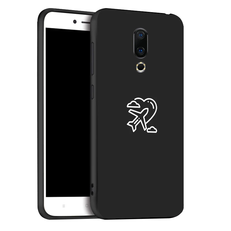 x087 Типа «сделай сам» чехол для телефона для Meizu 16th 16x16 плюс чехол полиуретан) и силикона с откидной чехол для Meizu M15 15 lite Чехлы для крышки Fundas бампер Shell - Цвет: x087