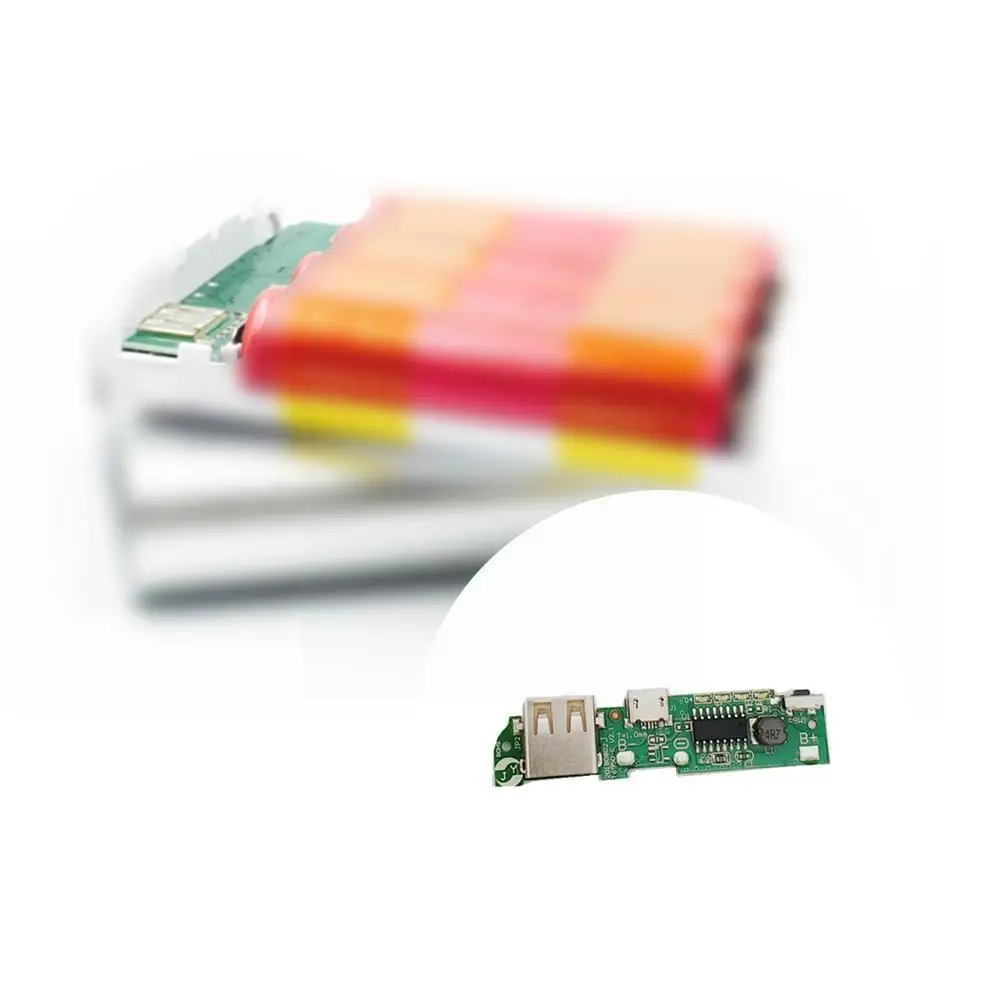

Usb 5v 1a/2a Mobile Phone Power Bank Charger Pcb Board For 18650 Module Battery L4c9