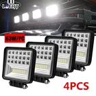 Светодиодный светильник CO LIGHT, супер яркий, 4 дюйма, 63 Вт, для внедорожника, 5D, комбинированный луч, 12 В, 24 В, для квадроцикла, УАЗ, кроссовера, полноприводного, 4x4, грузовика, трактора, светодиодный светильник