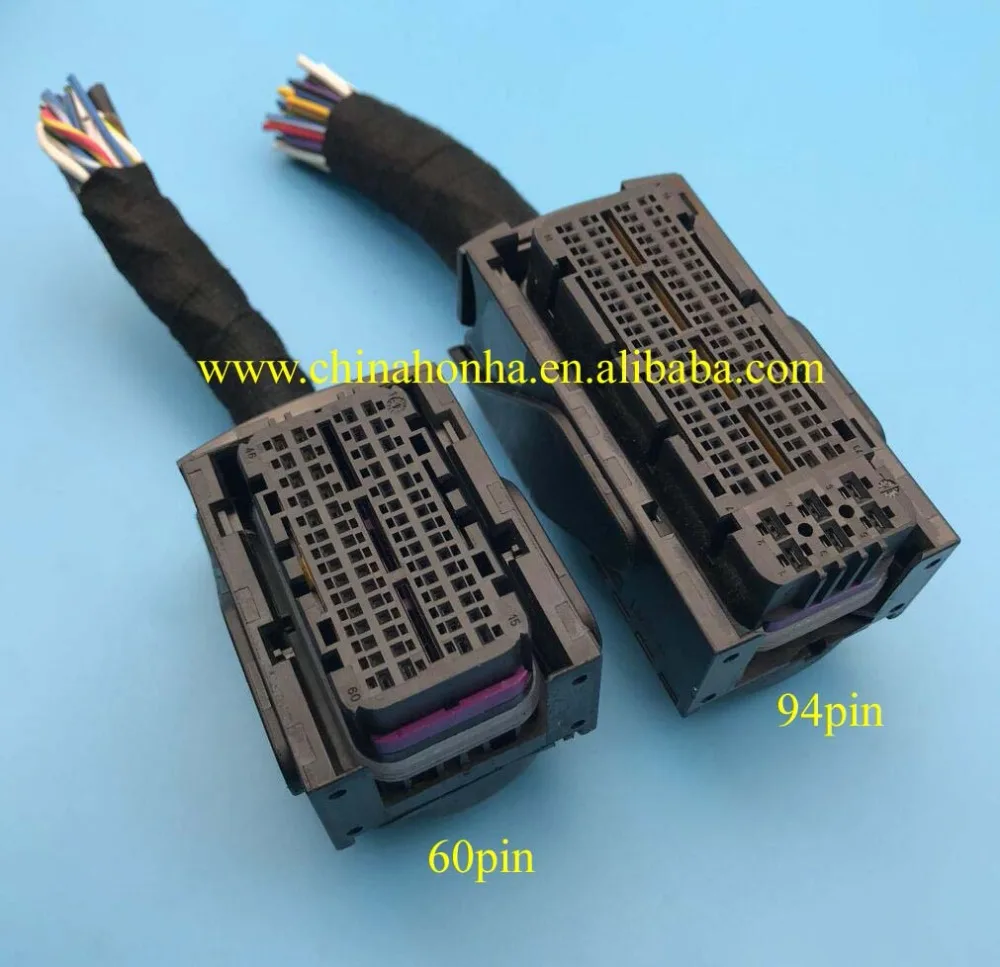 1 комплект ECU/EDC17/16 компьютерная плата штекер 94 pin с 64 шт. провода или 60 pin с 32 шт. проводной разъем компьютерная плата вилка провода жгут