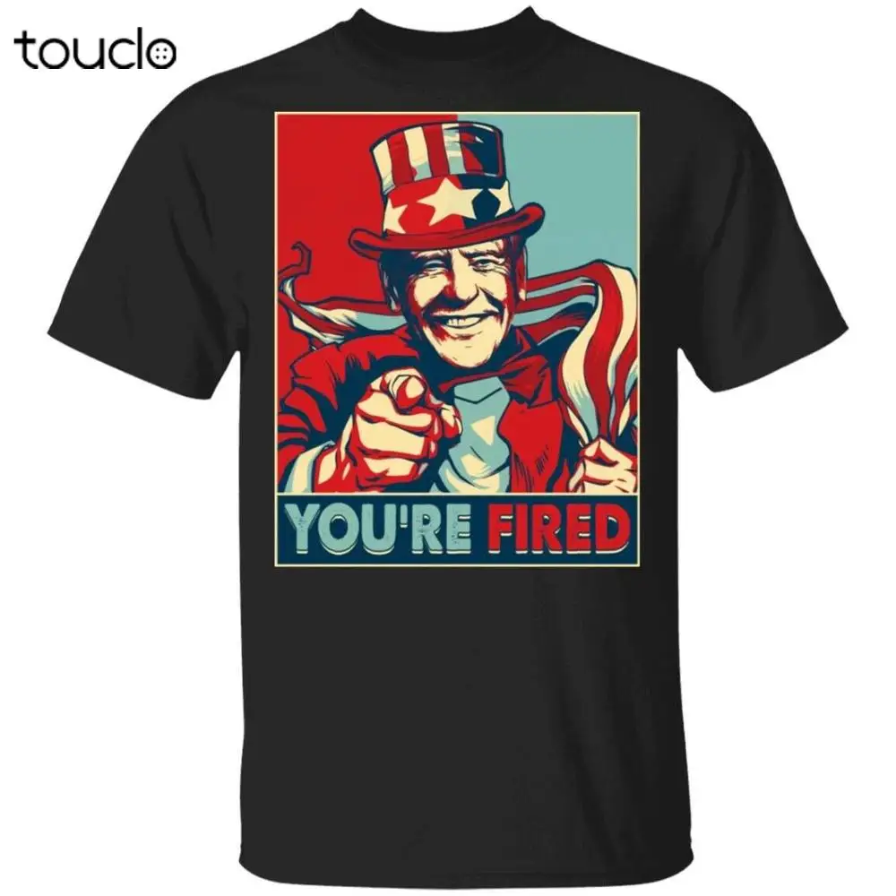 

Joe Biden U Fired Donald Trump Biden Winter Funny Uncle Joe T-shirt S-3XL